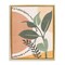 Stupell Industries Peachy Tropical Boho Framed Floater Canvas Wall Art Design by Nataly White